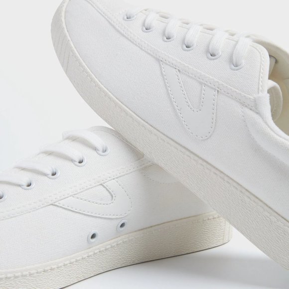 Tretorn Women's White Nylite Canvas Sneakers~ sold on Tuckernuck - Picture 2 of 9
